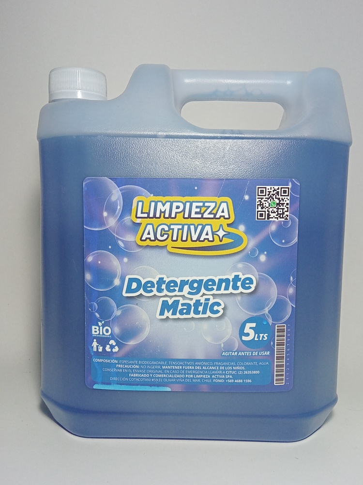 Detergente matic 5 litros