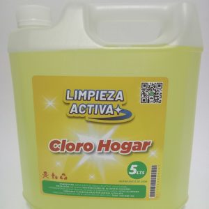 Cloro hogar 5 litros