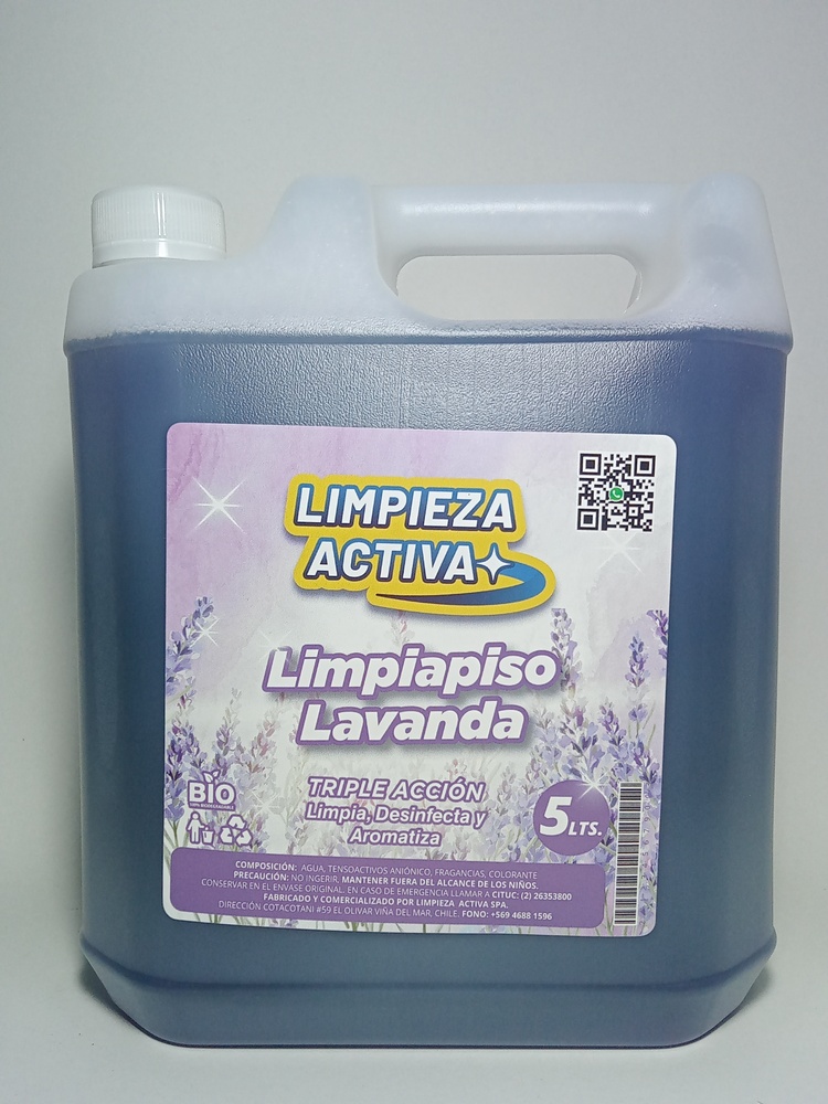 Limpiapiso lavanda 5 litros