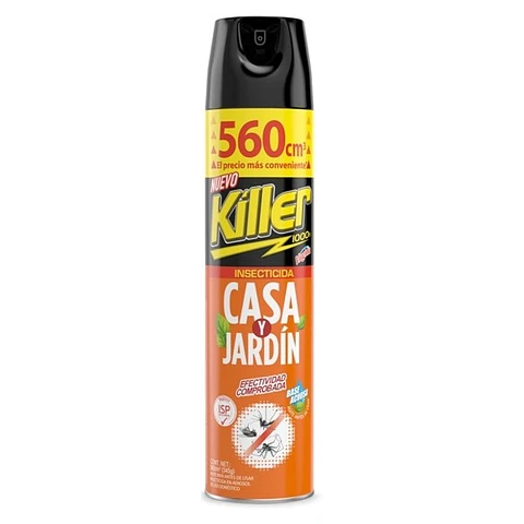 Insecticida casa y jardín 360ml