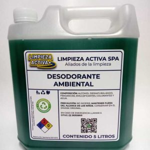 Desodorante ambiental liquido 5 litros