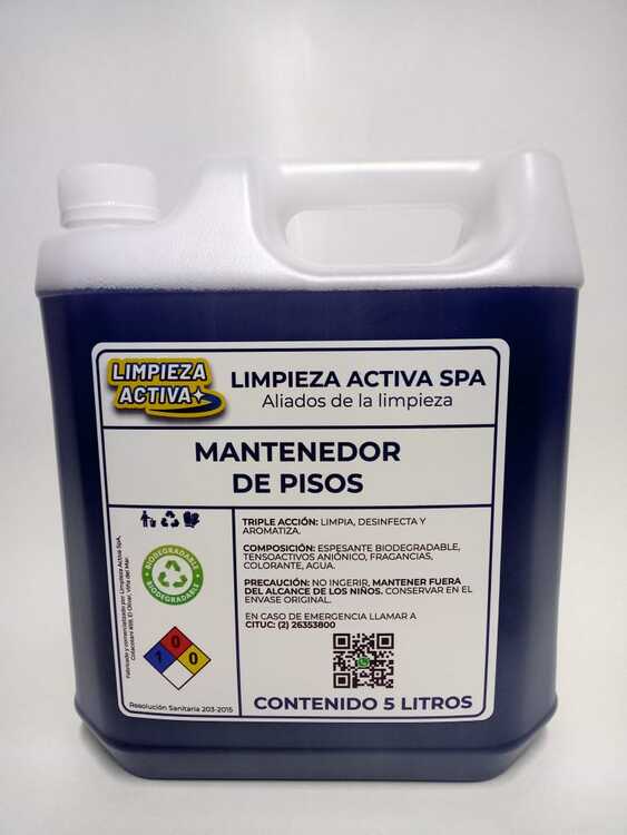 Mantenedor de pisos duros 5 litros