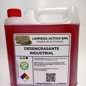 Desengrasante industrial 5 litros