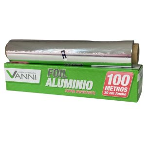 Papel aluminio cocina 30x100mts
